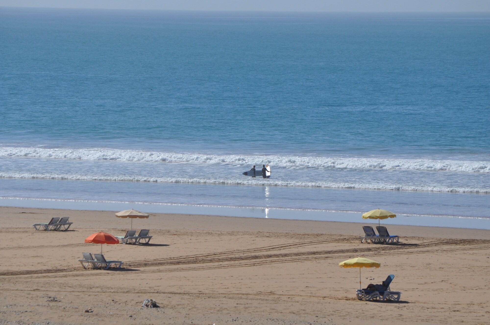 Apparthotel Eden Beach Taghazout Bagian luar foto