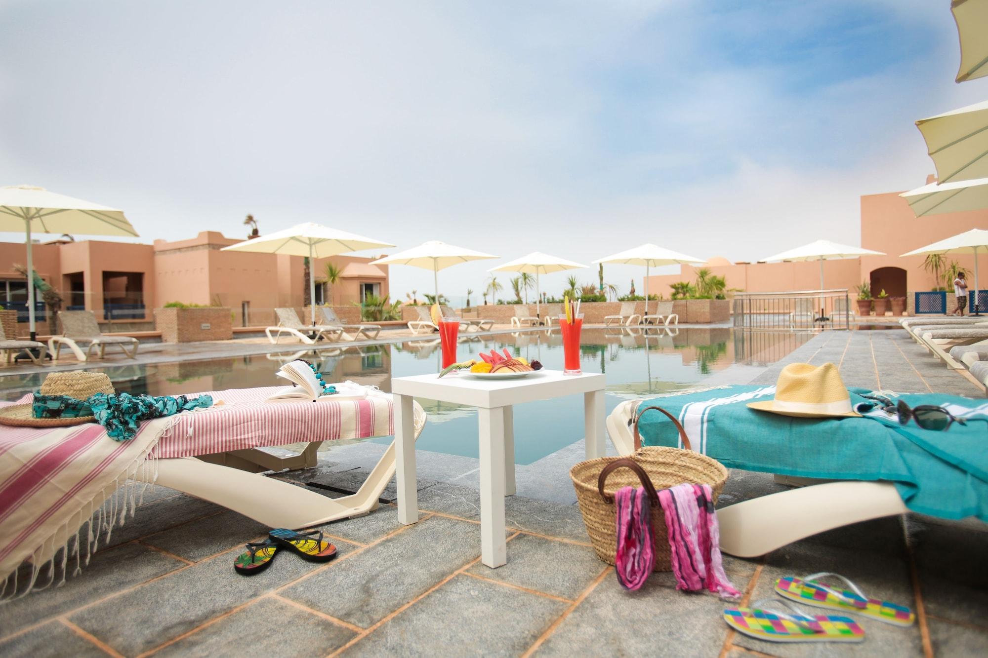 Apparthotel Eden Beach Taghazout Bagian luar foto