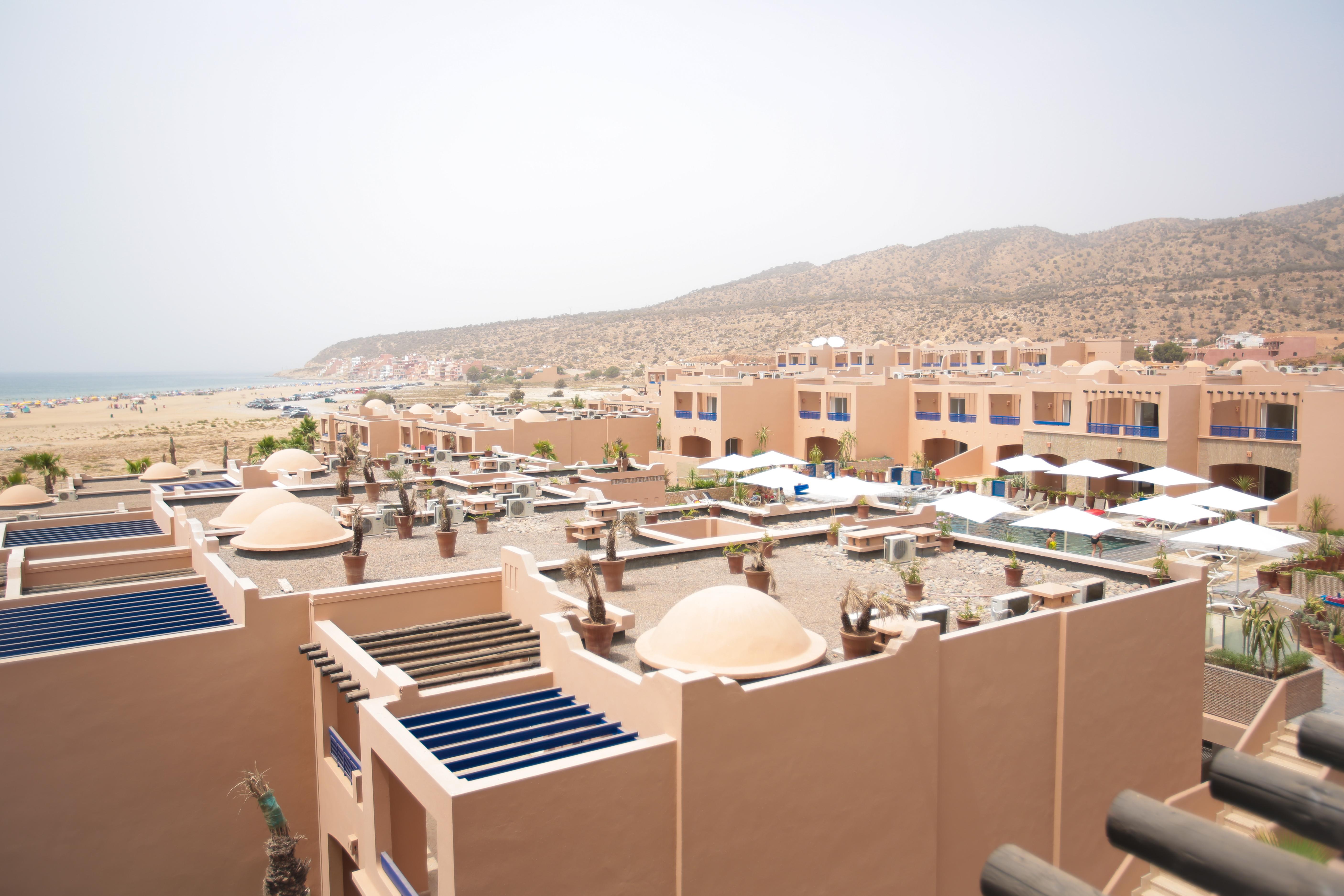 Apparthotel Eden Beach Taghazout Bagian luar foto