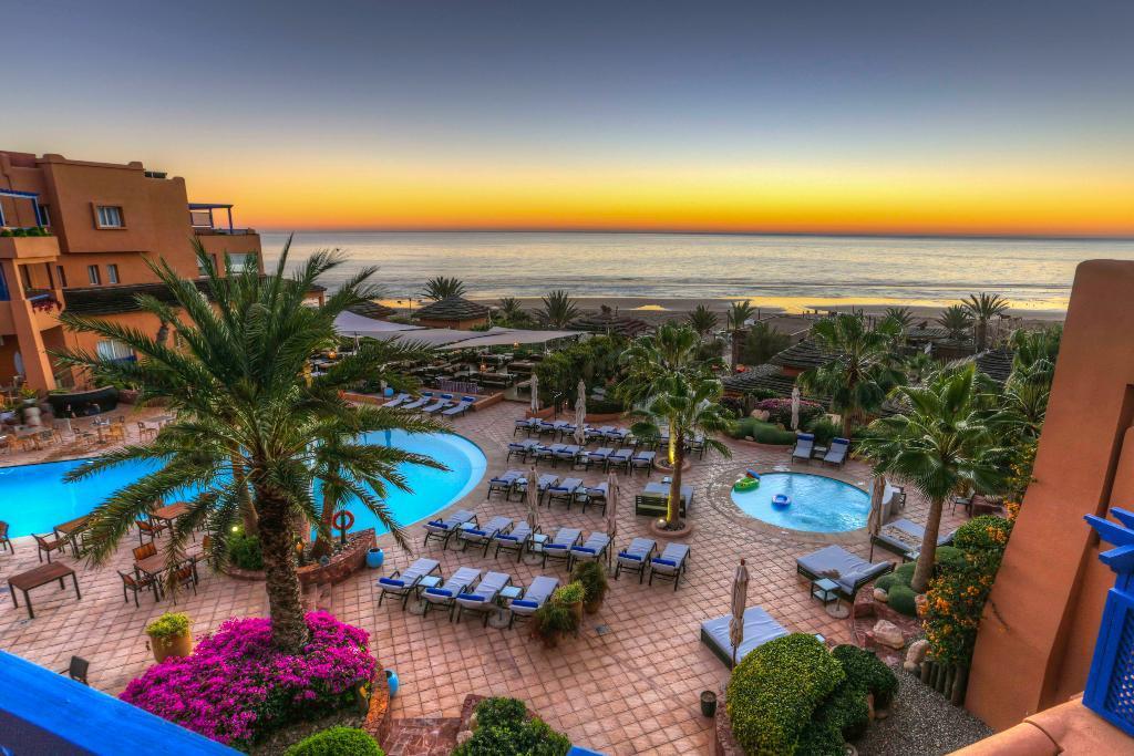 Apparthotel Eden Beach Taghazout Bagian luar foto